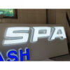 3D Acrylic Halo-Lit Car Logo Sign for Showroom Walls