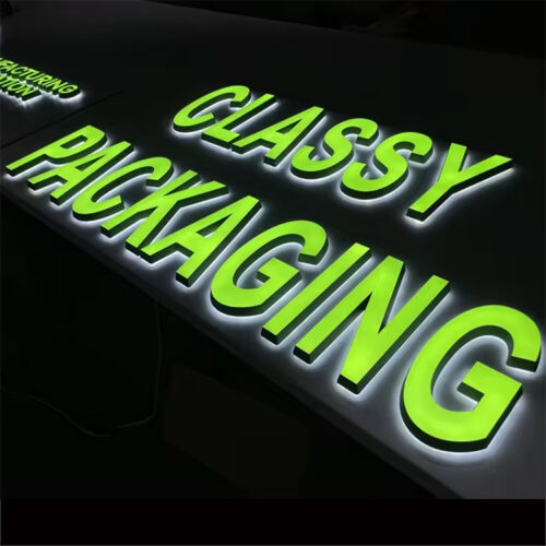 3D Backlit LED Car Logo Sign for Auto Service Storefronts