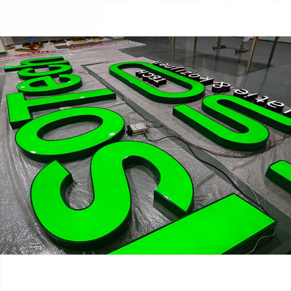 3D Backlit LED Car Logo Sign for Auto Service Storefronts