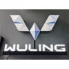 3D Front-Lit Aluminum Car Logo Sign with Acrylic Face