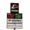 3D LED Display Pylon Sign for Commercial Wayfinding and Advertising