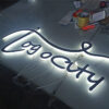 3D Reverse-Lit LED Channel Letters for Building and Office Signage