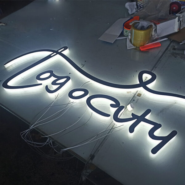 3D Reverse-Lit LED Channel Letters for Building and Office Signage