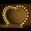 Letras luminosas LED «LOVE» de 5 pés para decoração em casamentos