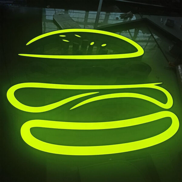 Acrylic Face-Lit LED Letters for Retail Storefront Identity Signs