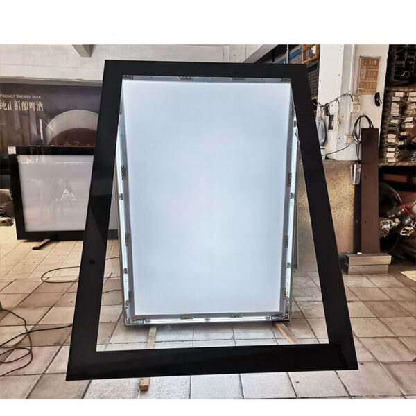 Acrylic LED Backlit Drive-Thru Menu Board for Outdoor Ordering Lanes