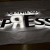 Acrylic LED Backlit Letters for Outdoor Commercial Brand Displays
