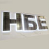 Acrylic LED Backlit Letters for Outdoor Commercial Brand Displays