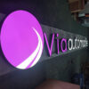 Colorful 3D Frontlit LED Channel Letters for Shop Logo Signage