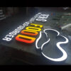 Colorful 3D Frontlit LED Channel Letters for Shop Logo Signage