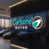 Custom 3D LED Car Logo Sign with Stainless Steel Returns
