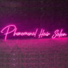 インテリア装飾用のカスタムアクリル製LEDネオンロゴウォールサイン