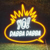 Letras luminosas personalizadas em acrílico com LED e efeito néon para cenários de casamento