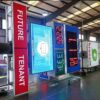 Custom LED Gas Station Pylon Sign for Forecourt Branding