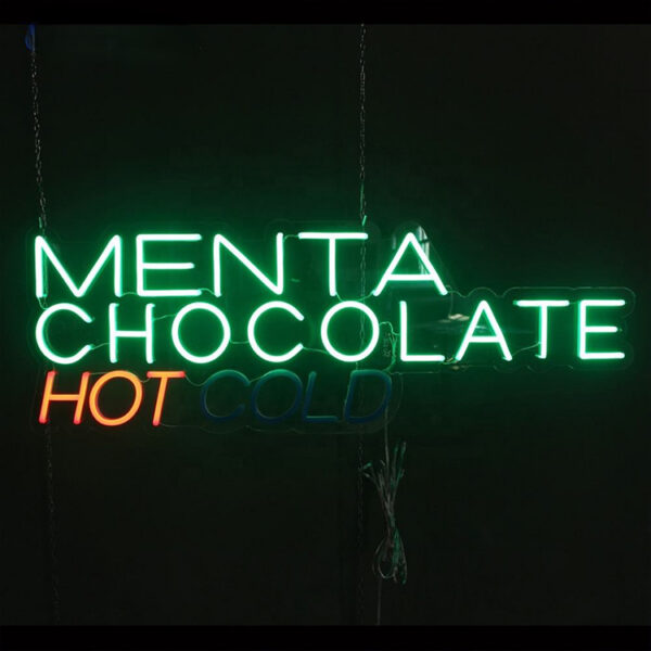 Insegna pubblicitaria personalizzata a LED e neon per caffetterie, bar e negozi al dettaglio