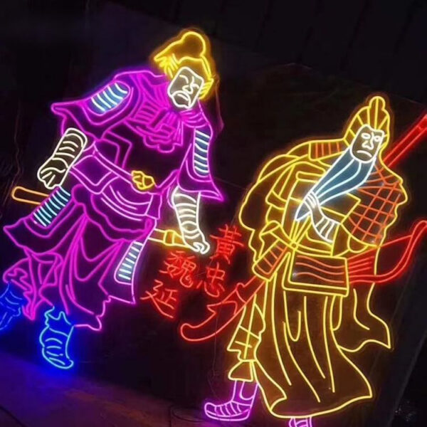 لافتة إعلانية مخصصة من نوع «LED نيون» لتصميمات الديكور الداخلي لمتاجر البيع بالتجزئة وقطاع الضيافة
