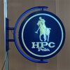Custom-Shaped Acrylic Blister LED Light Box for Storefront Wall Advertising