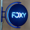 Custom-Shaped Acrylic Blister LED Light Box for Storefront Wall Advertising