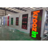 Double-Faced LED Fuel Price Pylon for Service Station Entrances