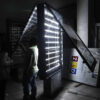 Double-Sided Scrolling LED Street Light Box with Independent Base