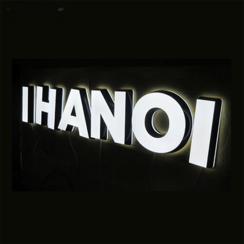 Epoxy Resin LED Frontlit Letters for Commercial Brand Displays
