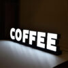 Epoxy Resin LED Frontlit Letters for Commercial Brand Displays