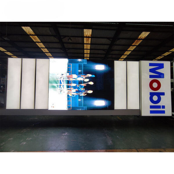 Freestanding Aluminum LED Message Pylon for Outdoor Directional Advertising