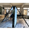 Freestanding Aluminum Scrolling LED MUPI Light Box for Street Advertising