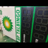 Freestanding LED Gas Price Pylon Sign for Petrol Stations