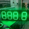 Freestanding Metal Fuel Price Totem with Remote LED Display