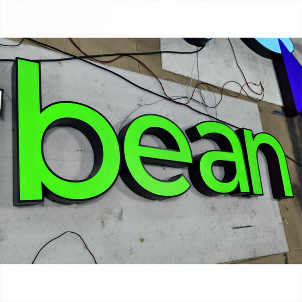 Front-Lit Acrylic Channel Letters for Office Building Signage