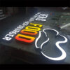 Front-Lit Epoxy Resin LED Letters for Retail and Commercial Facades