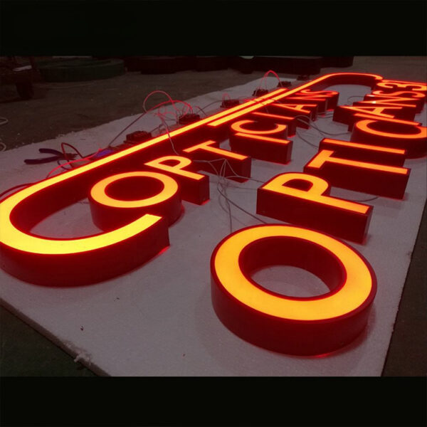 IP65 Aluminum Frontlit LED Channel Letters for Retail and Building Facades