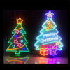 Flexibles LED-Neon-Weihnachtsschild nach Schutzklasse IP65 für Weihnachtsdekorationen