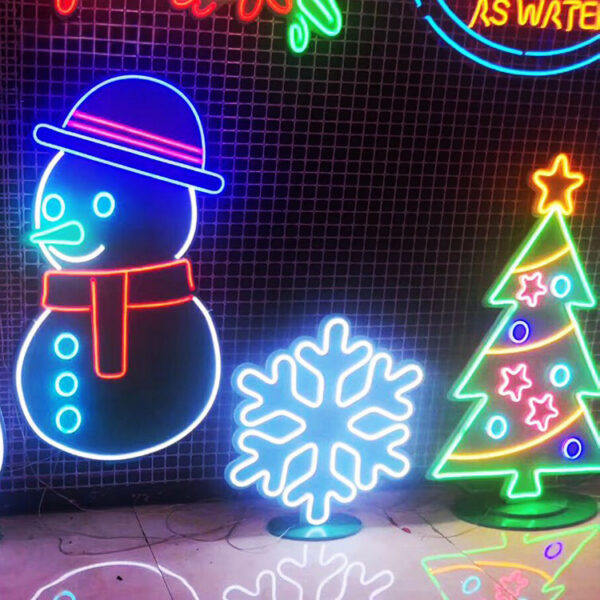 Flexibles LED-Neon-Weihnachtsschild nach Schutzklasse IP65 für Weihnachtsdekorationen