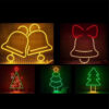 Flexibles LED-Neon-Weihnachtsschild nach Schutzklasse IP65 für Weihnachtsdekorationen