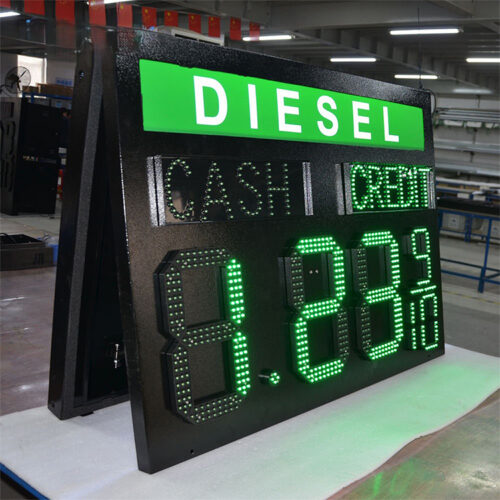 IP65 Seven-Segment LED Gas Price Display with Wireless Control IP65 Seven-Segment LED Gas Price Display with Wireless Control