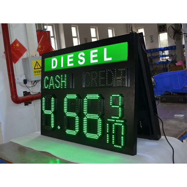 IP65 Seven-Segment LED Gas Price Display with Wireless Control IP65 Seven-Segment LED Gas Price Display with Wireless Control
