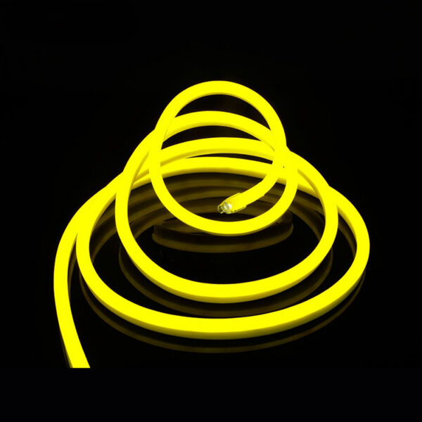 Tubo de néon LED RGB flexível com classificação IP67 para letras e expositores comerciais
