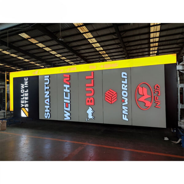 Illuminated Aluminum Gas Station Directional Pylon with LED Message Display Illuminated Aluminum Gas Station Directional Pylon with LED Message Display