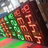 Modular 7-Segment LED Gas Price Display with Remote Number Control