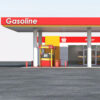 Modular LED Petrol Station Canopy Fascia with Illuminated Identity Panels Modular LED Petrol Station Canopy Fascia with Illuminated Identity Panels