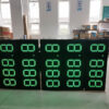 Multi-Color 7-Segment LED Fuel Price Module with RF Control