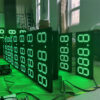Multi-Color 7-Segment LED Fuel Price Module with RF Control