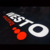Multi-Mode Acrylic Car Logo Sign with Stainless Steel Channels