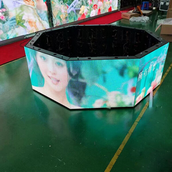 Parede de vídeo LED modular a cores para exterior, destinada à publicidade comercial