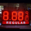 Outdoor Remote-Control LED Gas Price Sign for Fuel Stations