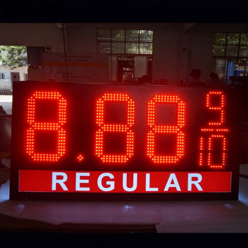 Outdoor Remote-Control LED Gas Price Sign for Fuel Stations Outdoor Remote-Control LED Gas Price Sign for Fuel Stations