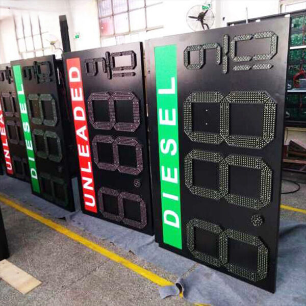 Outdoor Remote-Control LED Gas Price Sign for Fuel Stations