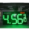 RF-Controlled LED Gas Price Sign for Outdoor Fuel Pylons